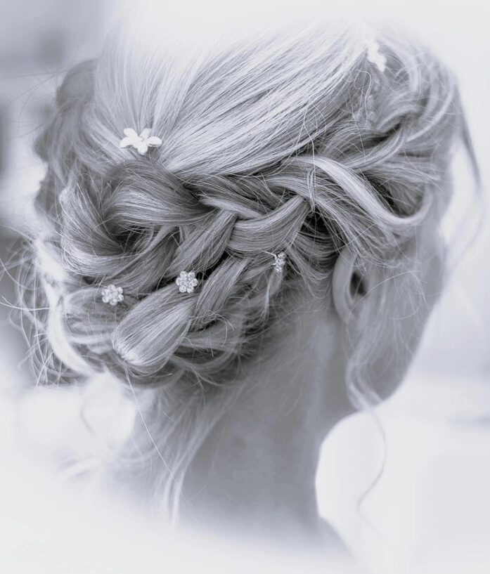 Coiffure de la mariée